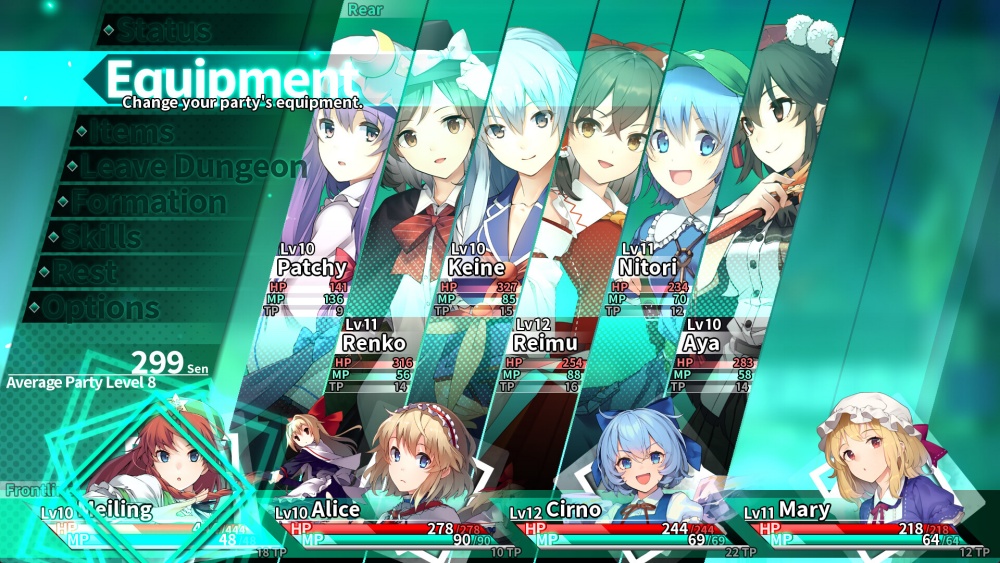 Labyrinth of Touhou Tri